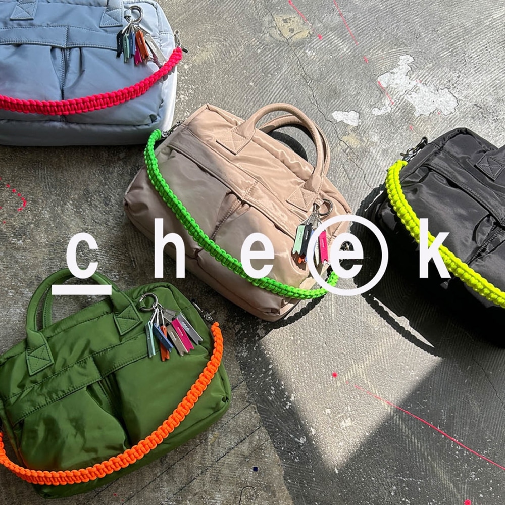 【NEW】日常を彩るバッグブランド【cheek/チーク】取り扱い開始！