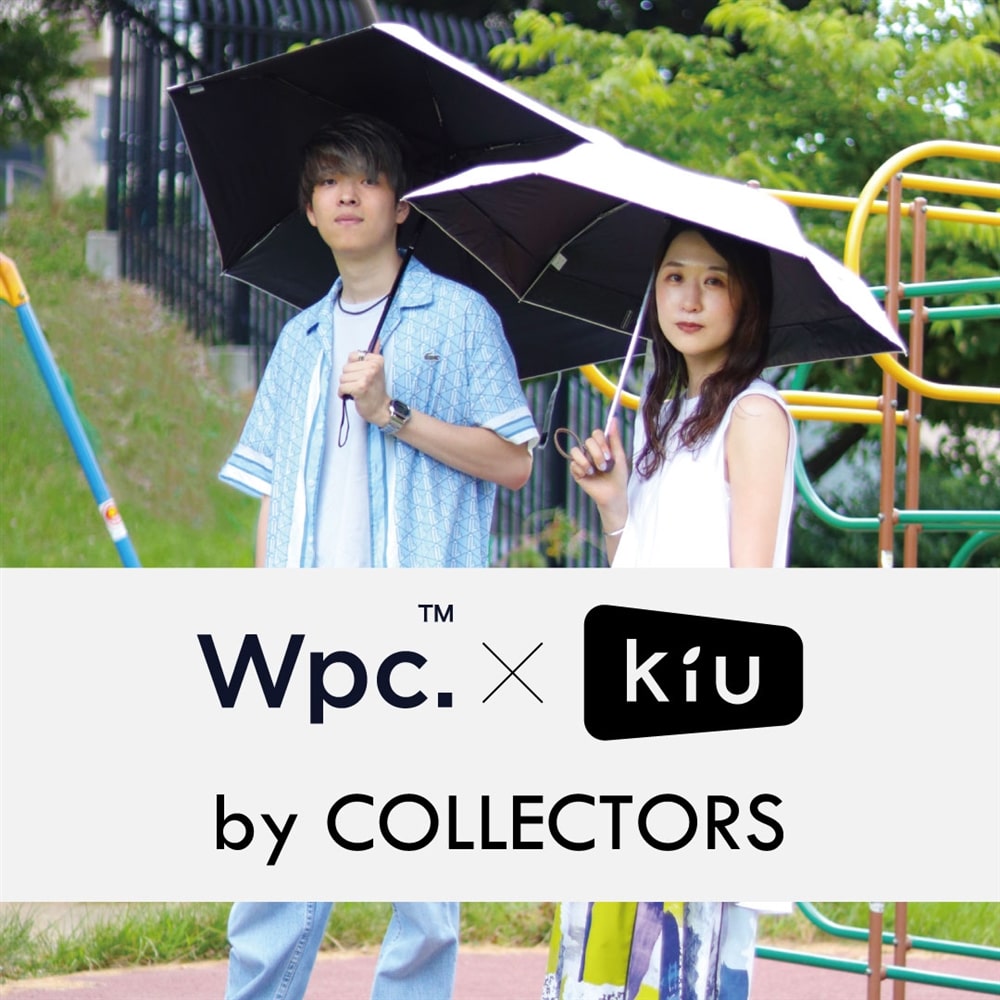 【機能的な日傘を多数展開！】Wpc.×KiU POP-UP by COLLECTORS in アルカキット錦糸町開催！
