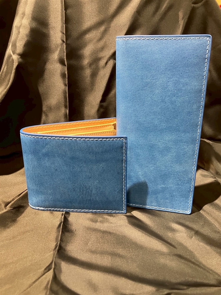 【BAGGY PORT / 藍染めレザーシリーズ】