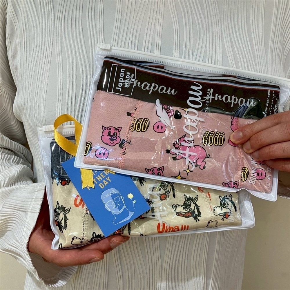 【人気のアンダーウェアに新作が登場！】anapau / アナパウ　 ボクサーパンツ